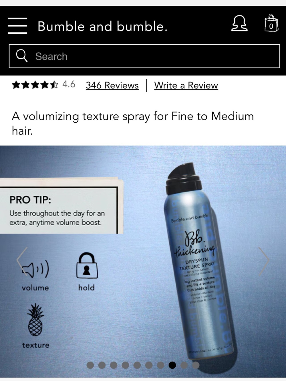 Volume shampoo & texture spray bundle - Picture 12 of 16